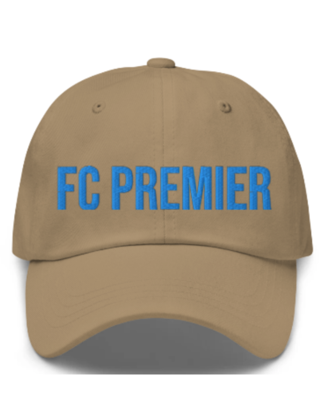 FC PREMIER Dad hat Lt Blue Font