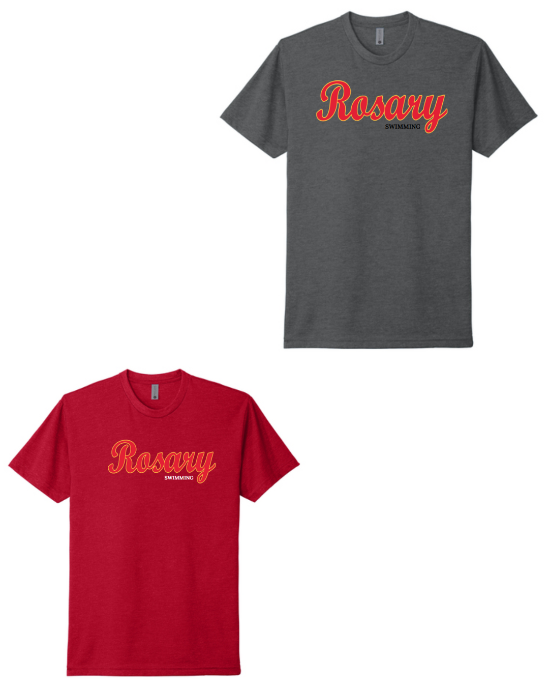 Rosary Academy Swimming Team Shirt
