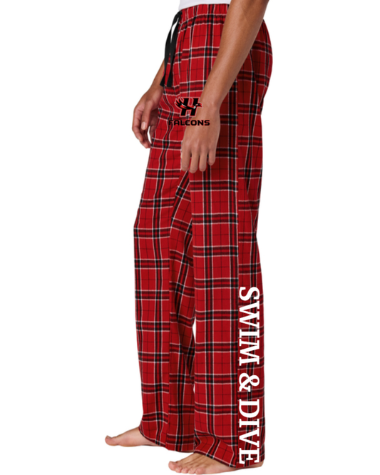 Falcons Swim & Dive Flannel PJ Pants