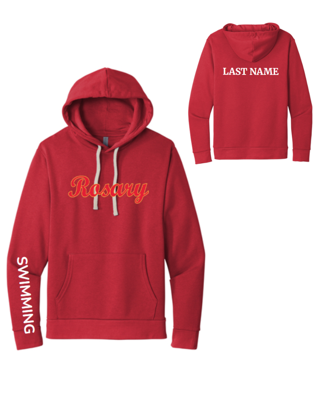 Rosary Academy Swimming Hoodies