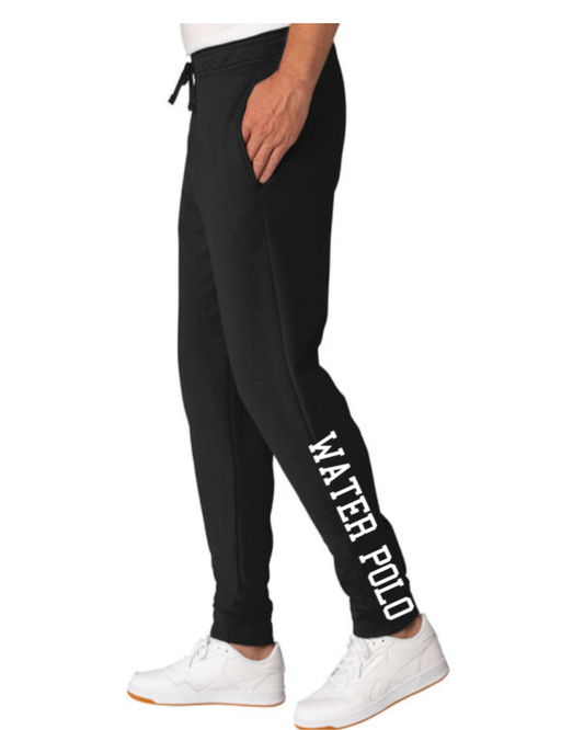 Stockdale High School Fleece Pants Black Stockdale Logo