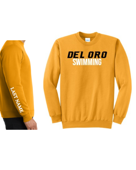 Del Oro HS Swimming Crewneck