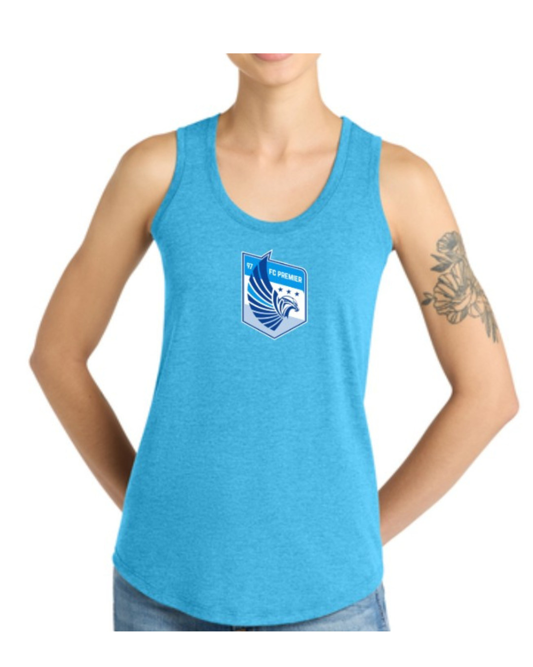 FC PREMIER SOCCER Active Racerback Tank Top