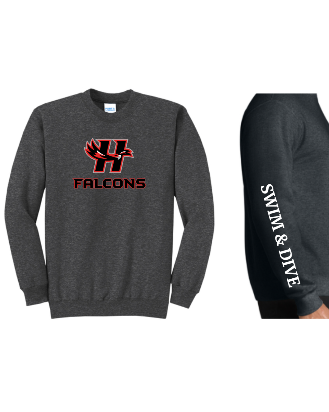 Falcons Swim & Dive Crewneck