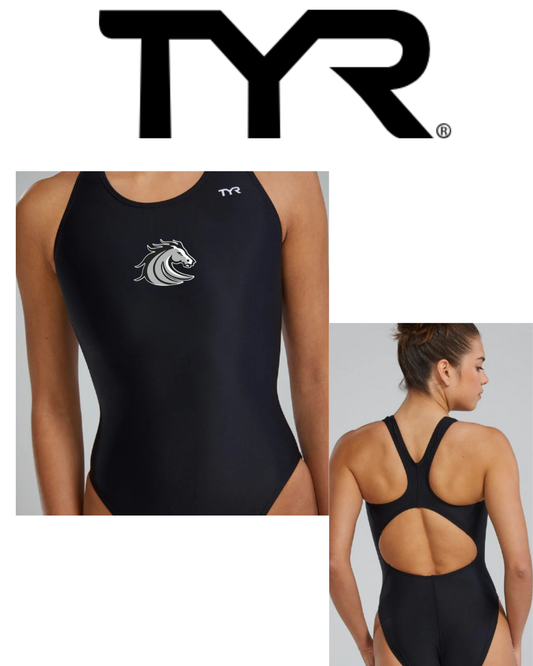 Stockdale Swim & Dive TYR Female Suit: TYReco™ Girls Swimsuit