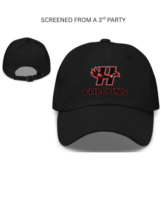 Falcons Swim & Dive Dad hat Black