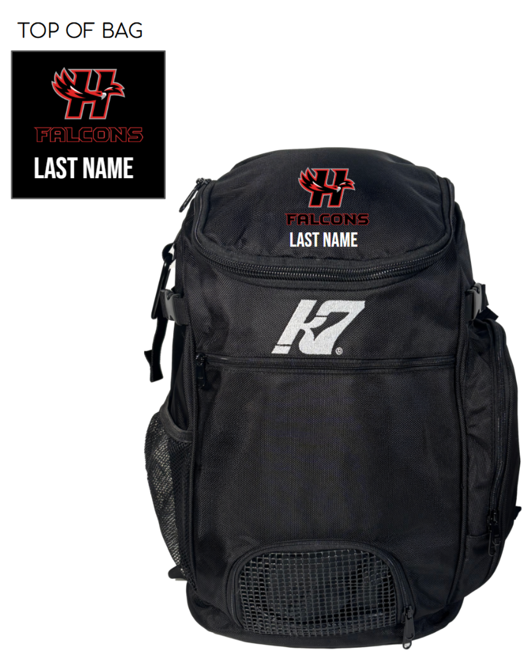 Falcons Swim & Dive K7 Backpack