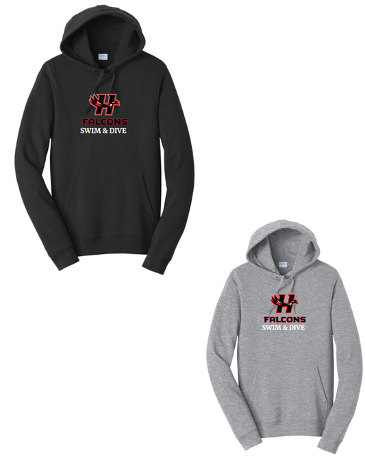 Falcons Swim & Dive Unisex Adult Hoodie