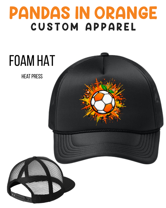 Black FOAM Hats