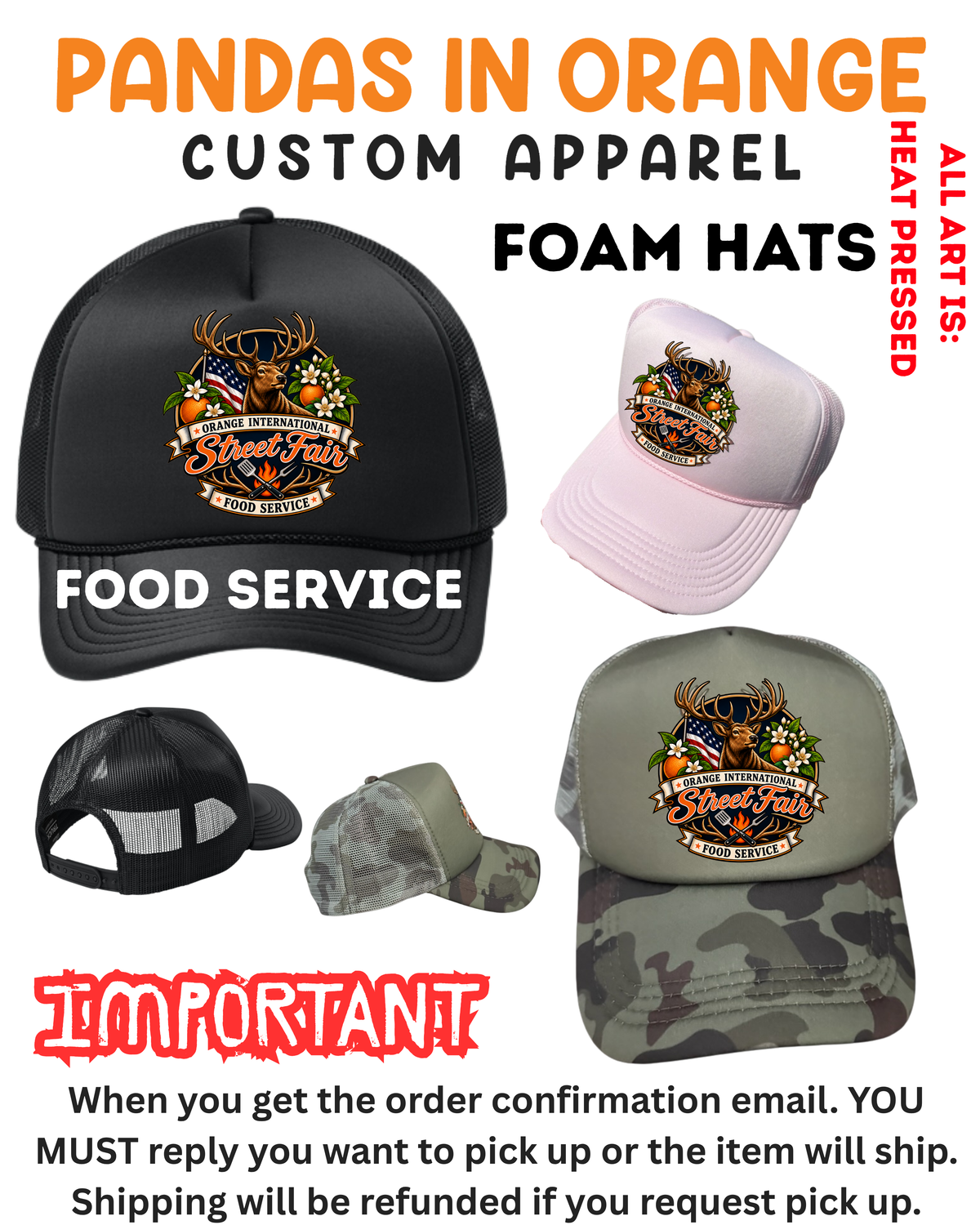 Elks Lodge FOAM Hat
