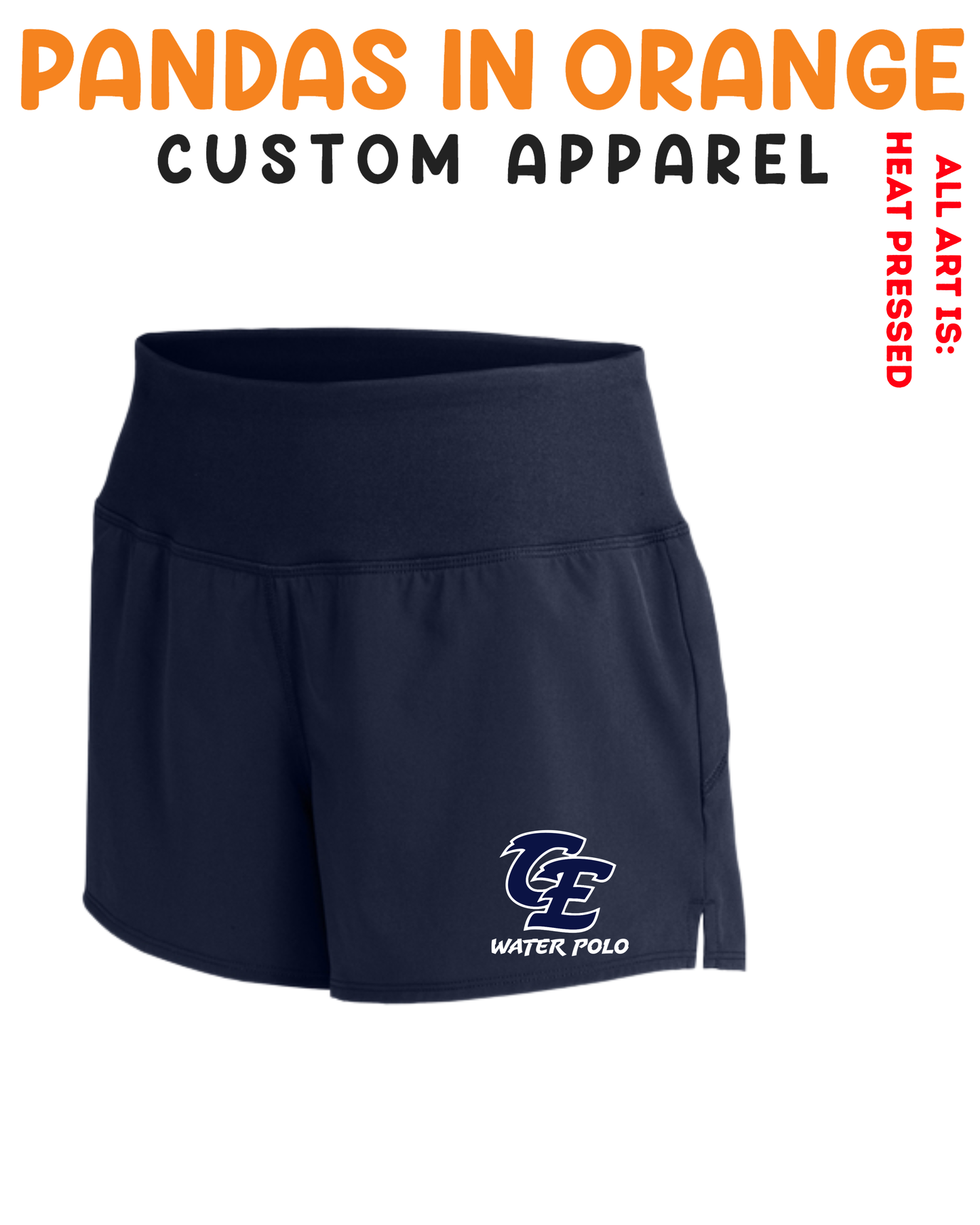 Clovis East HS Female Active Shorts