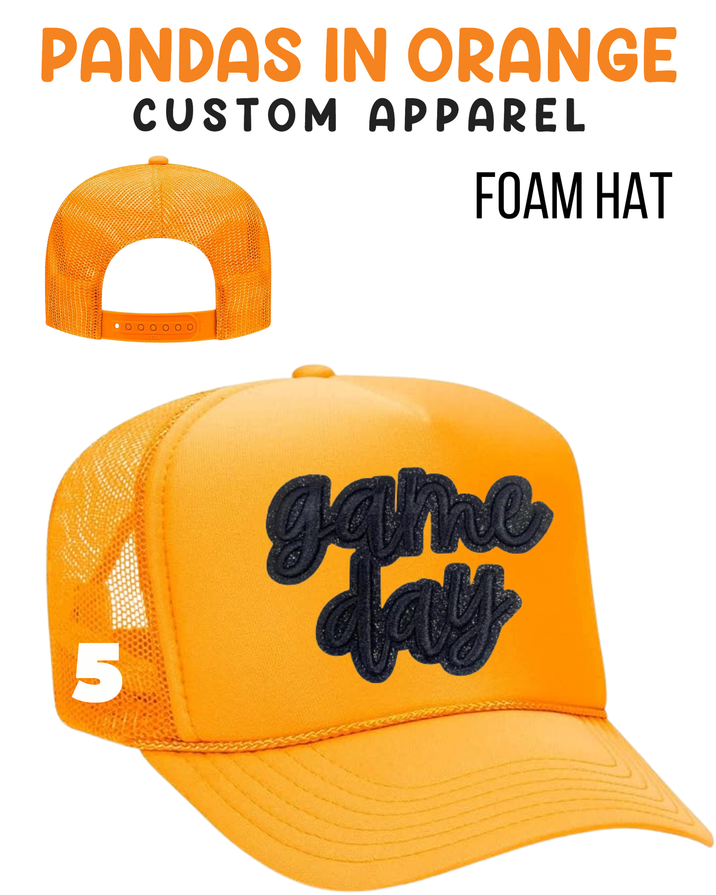 DEL ORO HS: Game Day Patched Hat