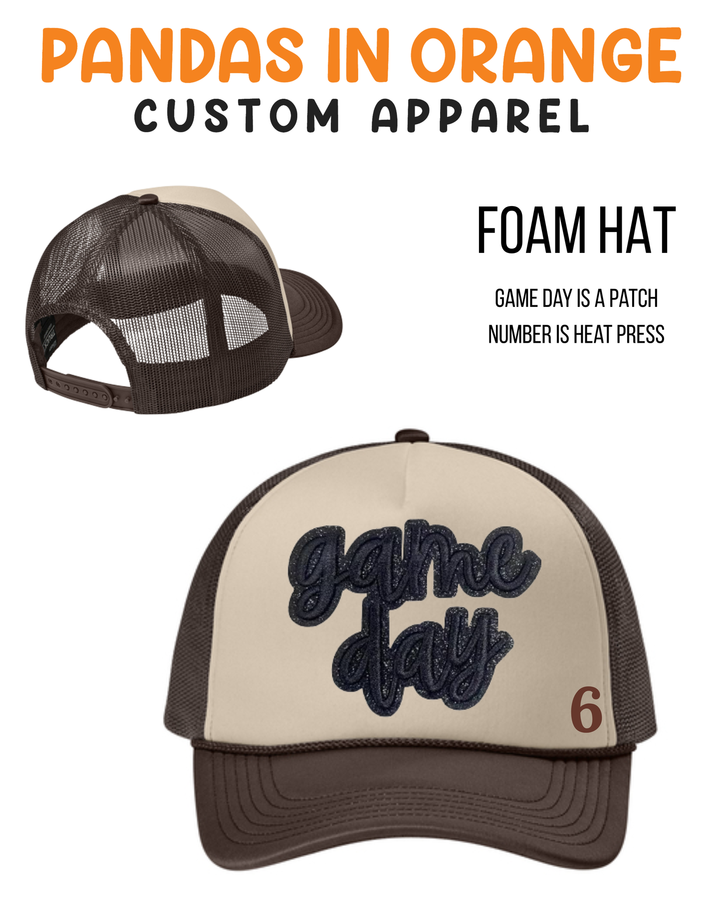 Golden West Game Day Patched Hat