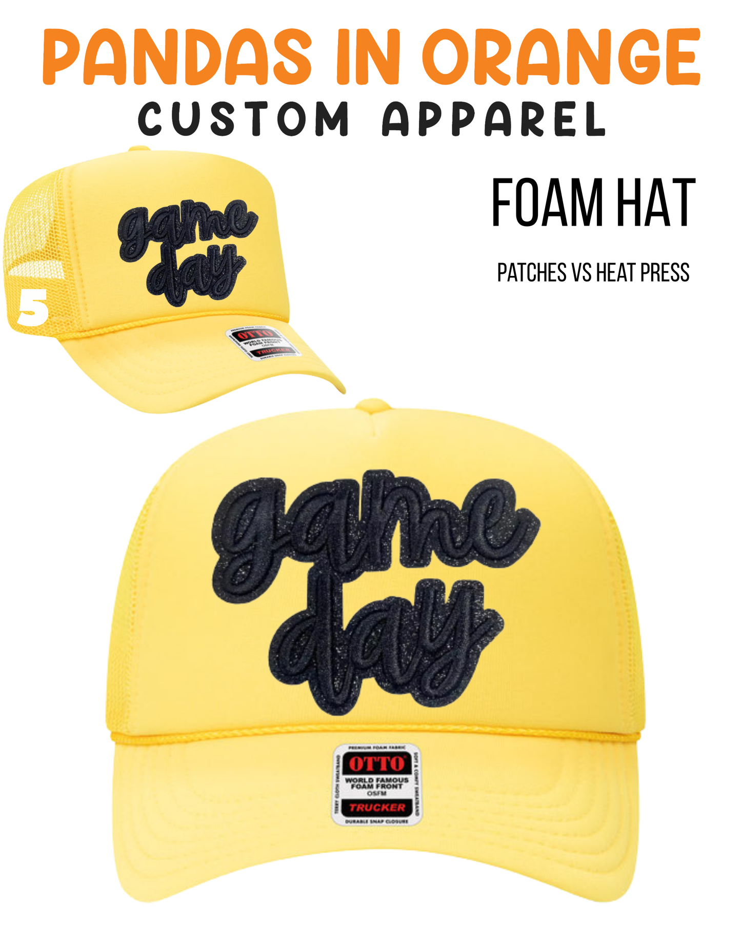 DEL ORO HS: Game Day Patched Hat