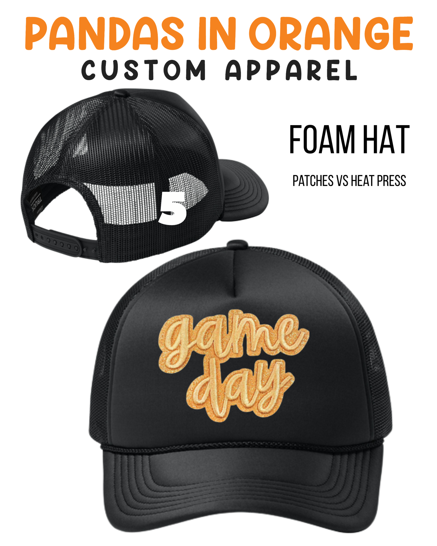 DEL ORO HS: Game Day Patched Hat