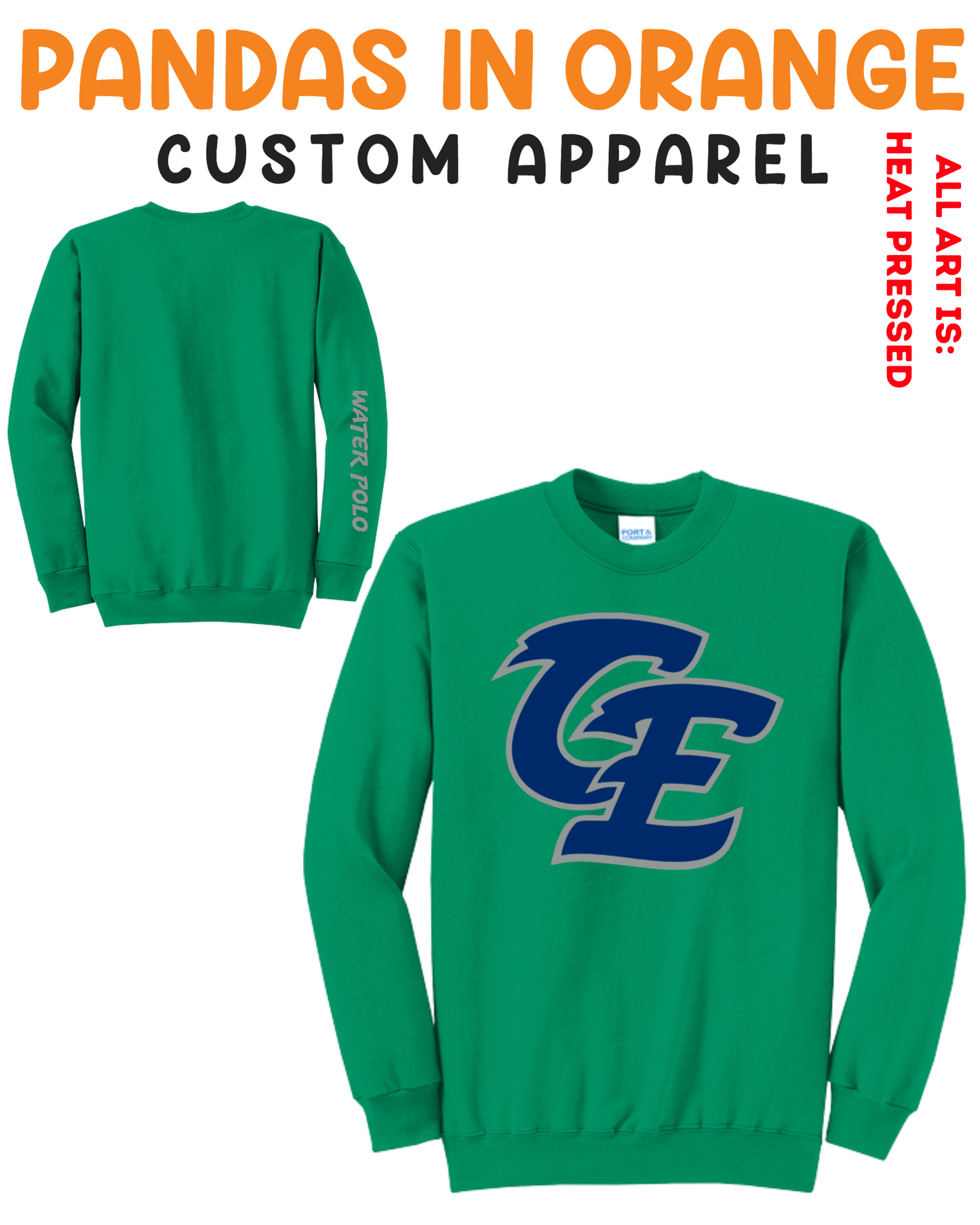 Clovis East HS Crewnecks