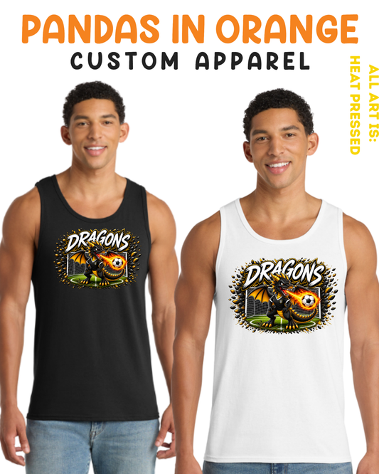 Dragons SOCCER ADULT Male Tank Top