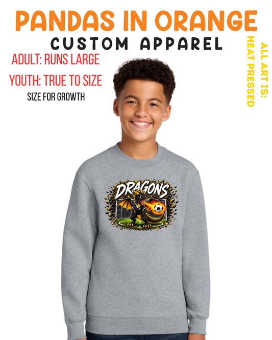 Dragons SOCCER Crewneck YOUTH