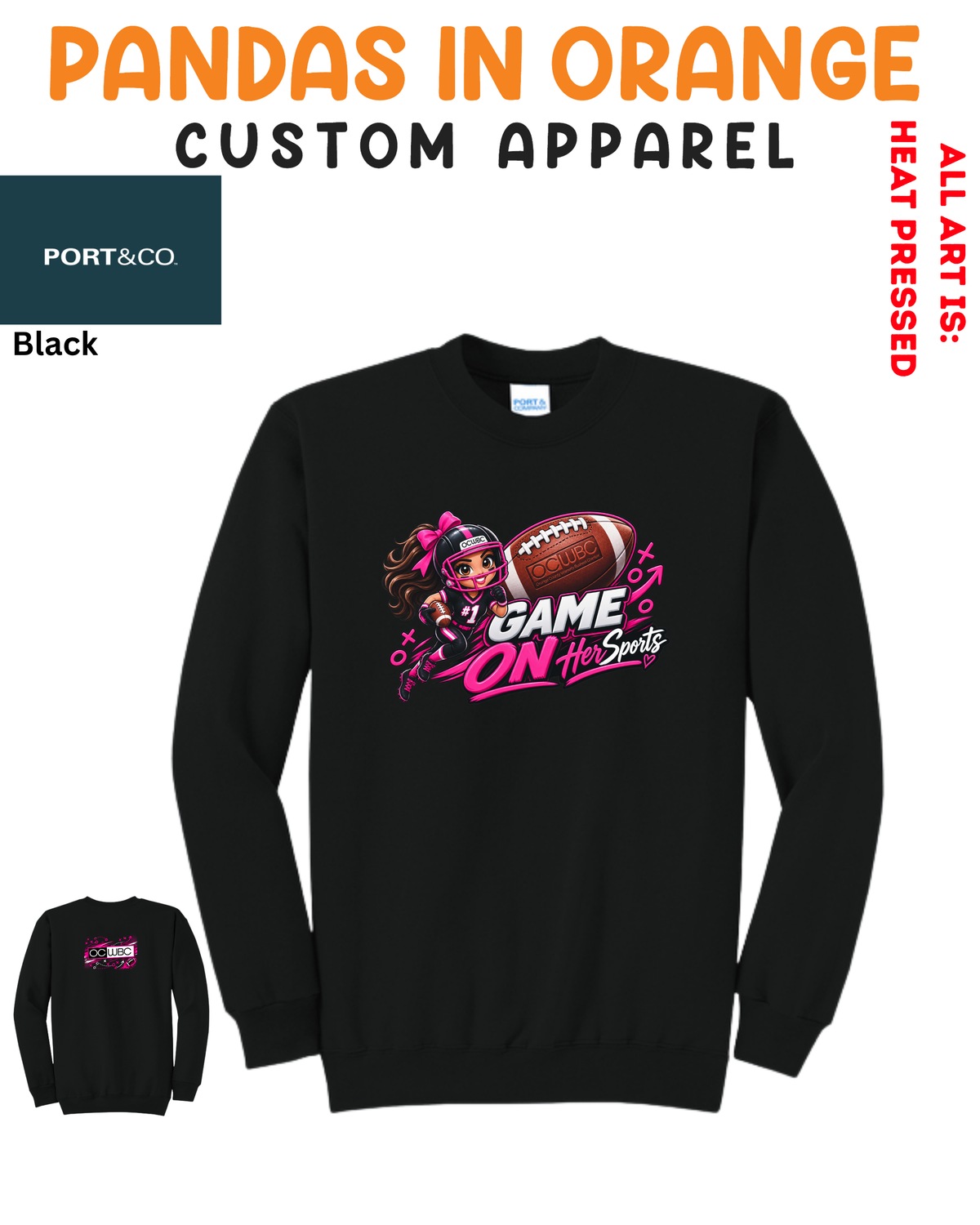 OCWBC FOOTBALL Unisex Crewneck