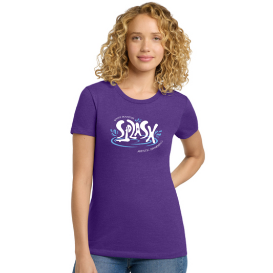 Rocky Mountain Splash Female Fitted Shirt
