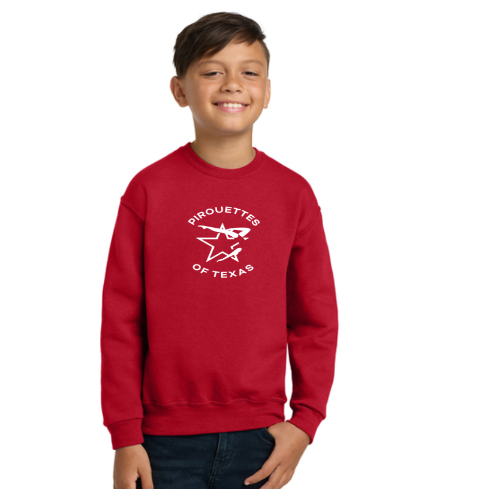 Pirouettes of Texas Youth Crewneck