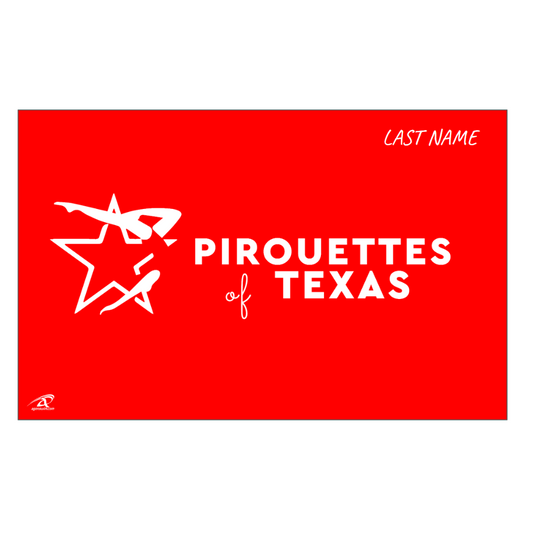 Pirouettes of Texas Team Towel