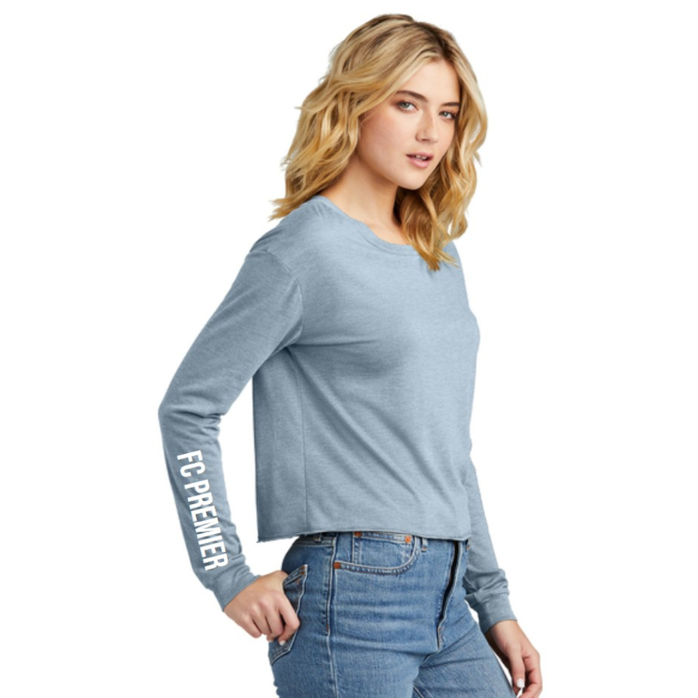 FC PREMIER Fleece Female Cropped Hoodie