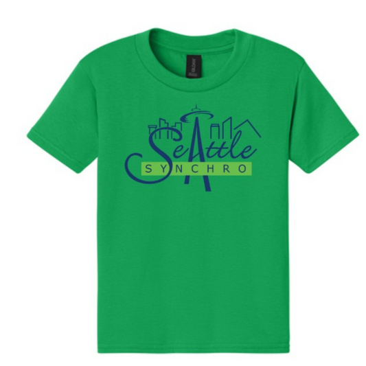 Seattle Synchro Youth Team Shirt: GREEN EDITION