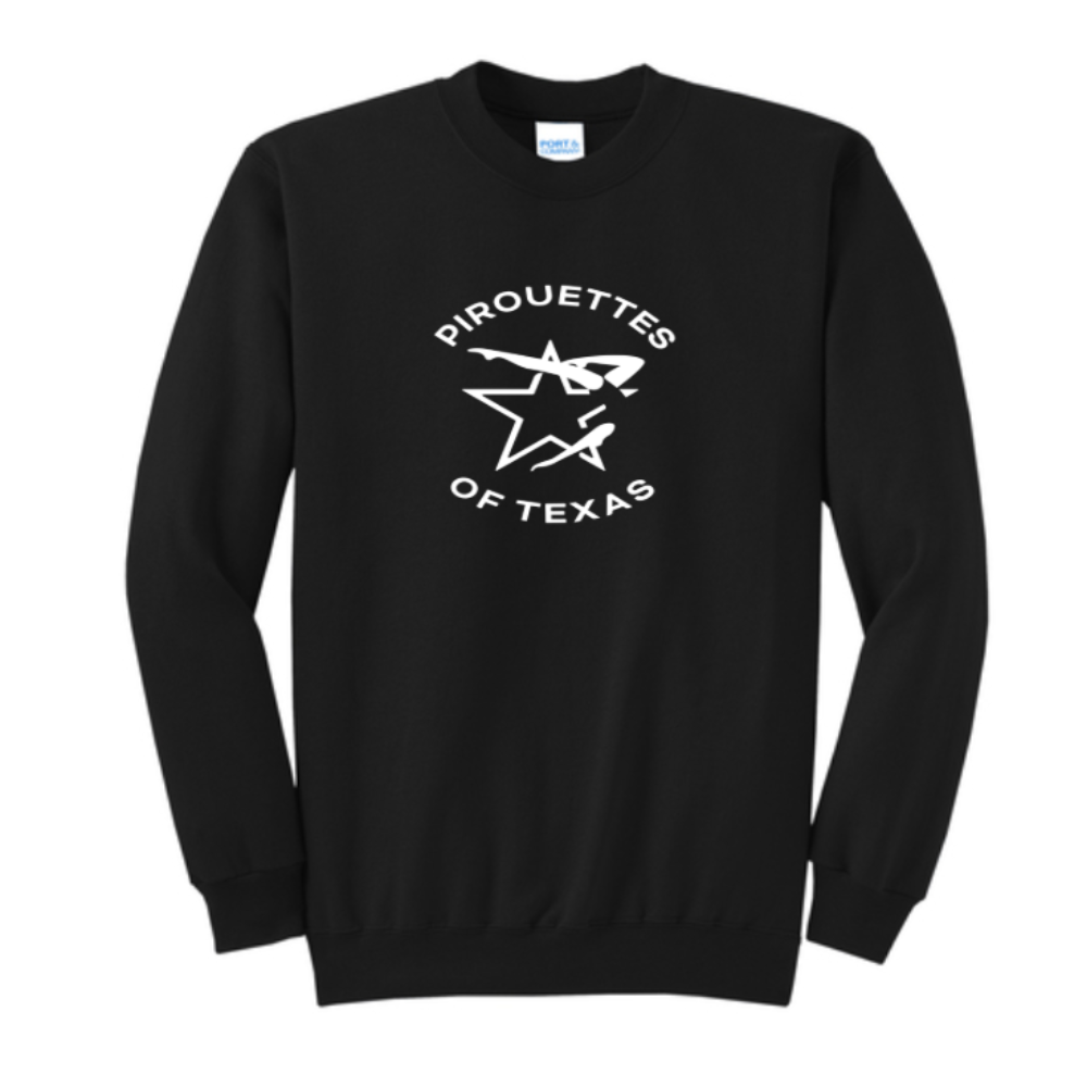 Pirouettes of Texas Adult Crewneck