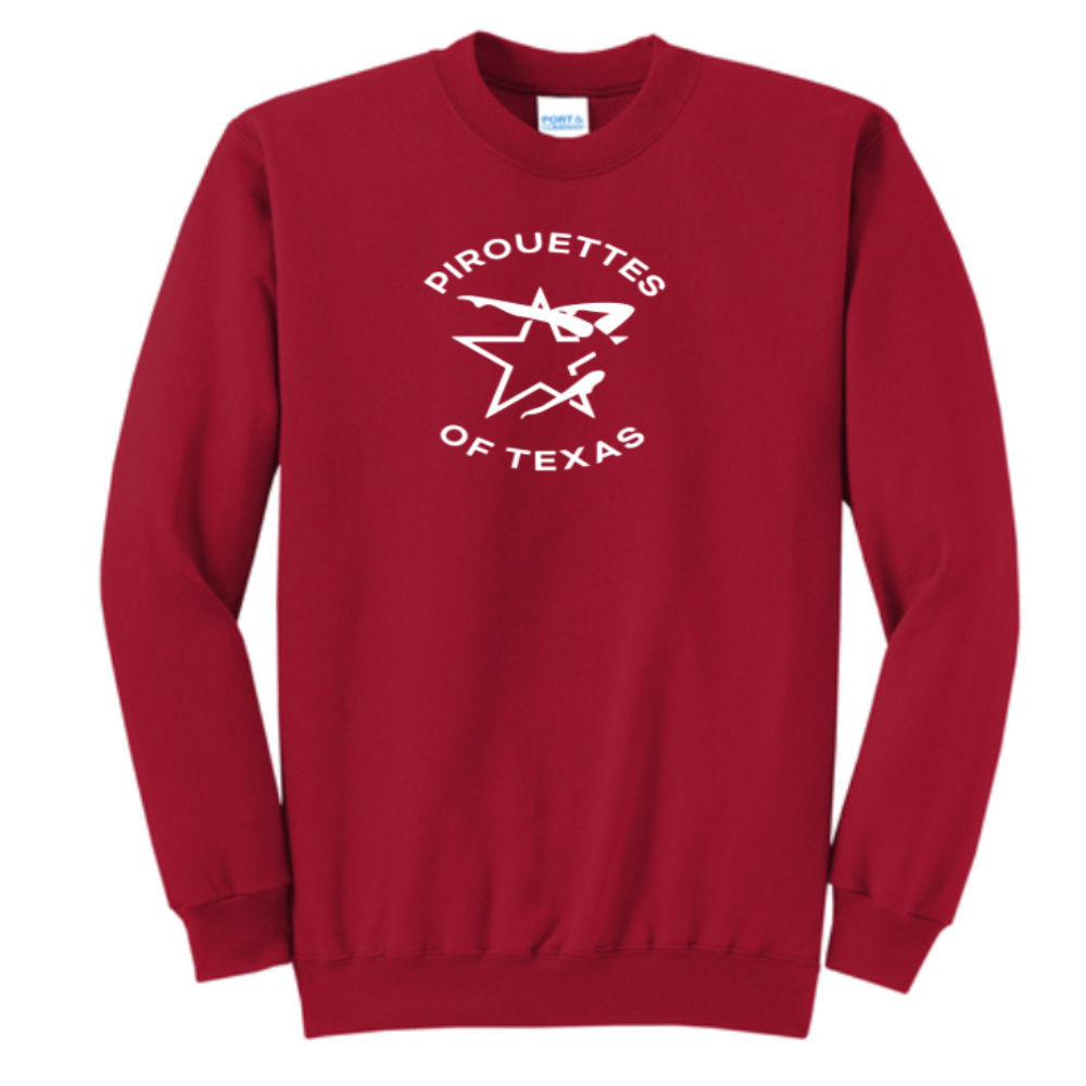 Pirouettes of Texas Adult Crewneck