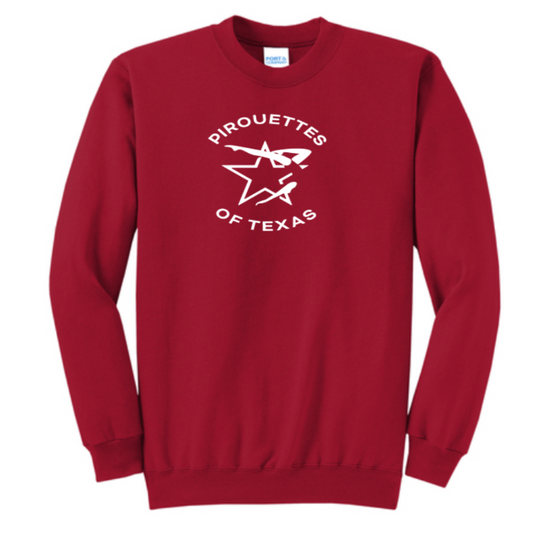 Pirouettes of Texas Adult Crewneck