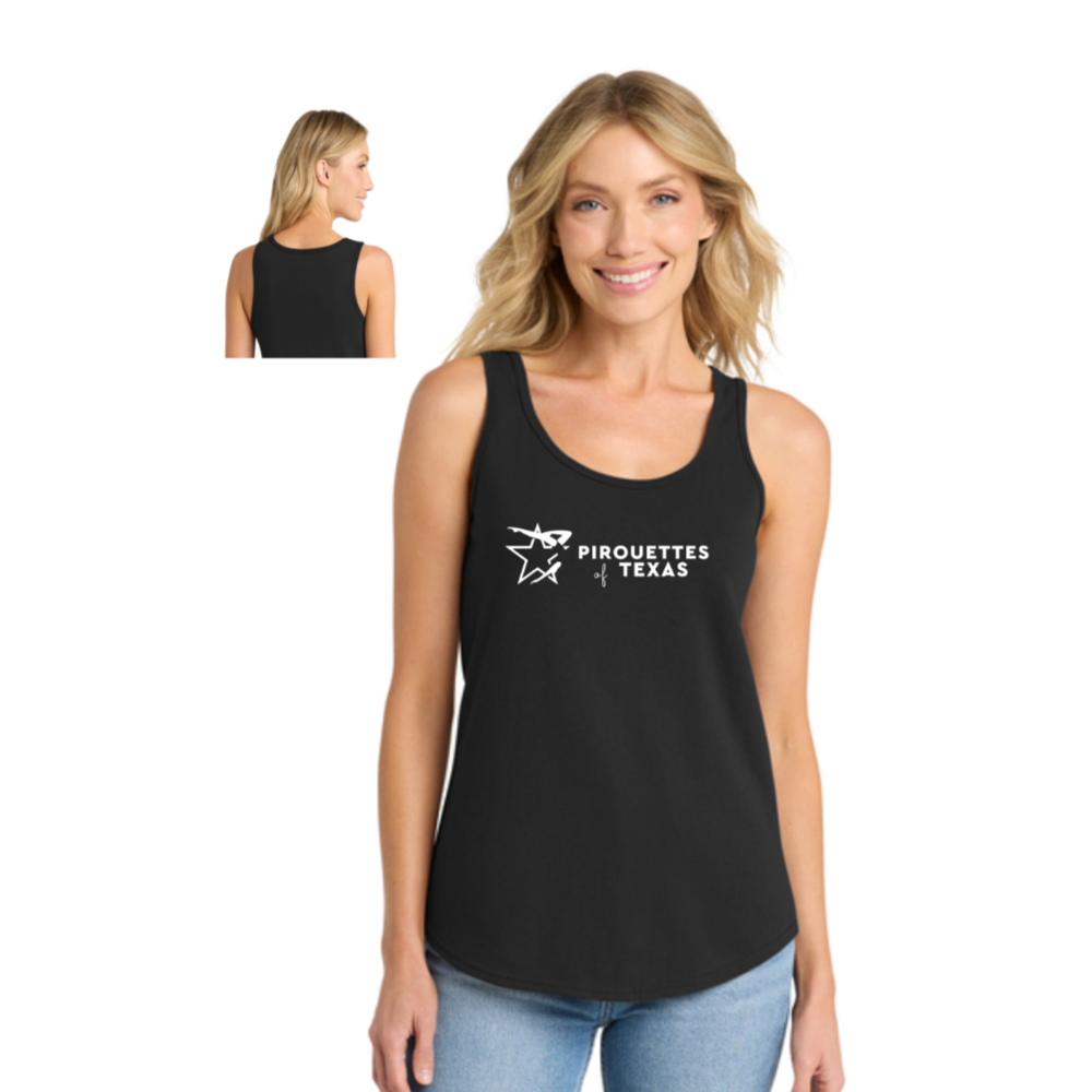 Pirouettes of Texas Female Tank Tops