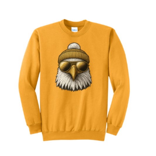 Del Oro High School Crewneck EAGLE MASCOT