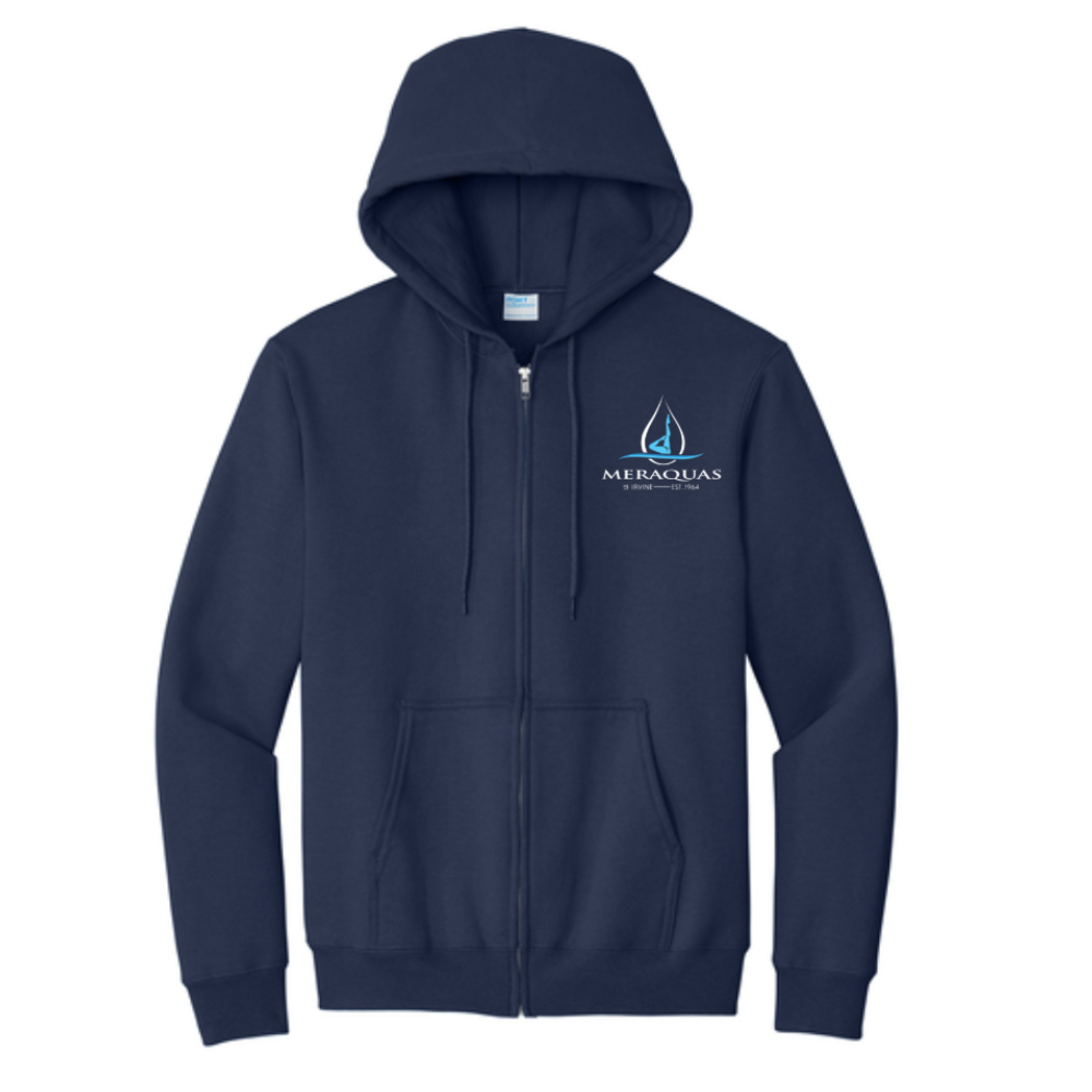 Meraquas Of Irvine Adult Full Zip Hoodie