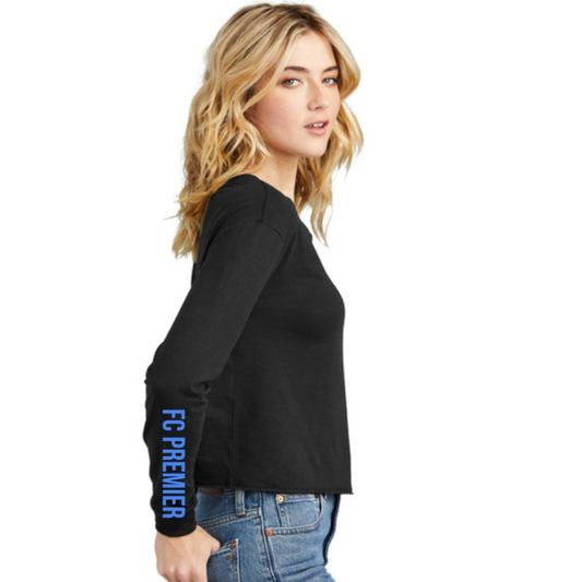FC PREMIER Fleece Female Cropped Hoodie