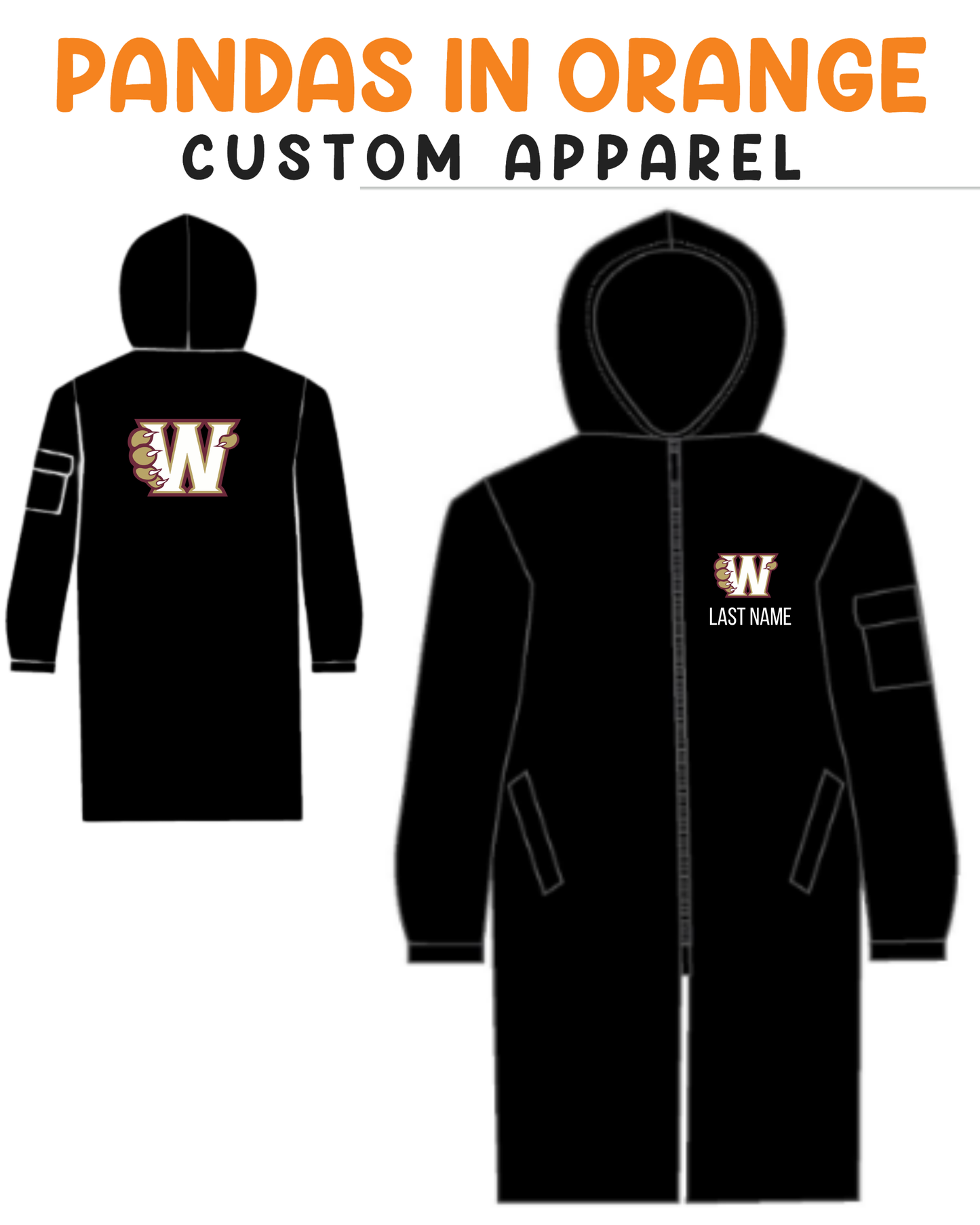Whitney High School Parka