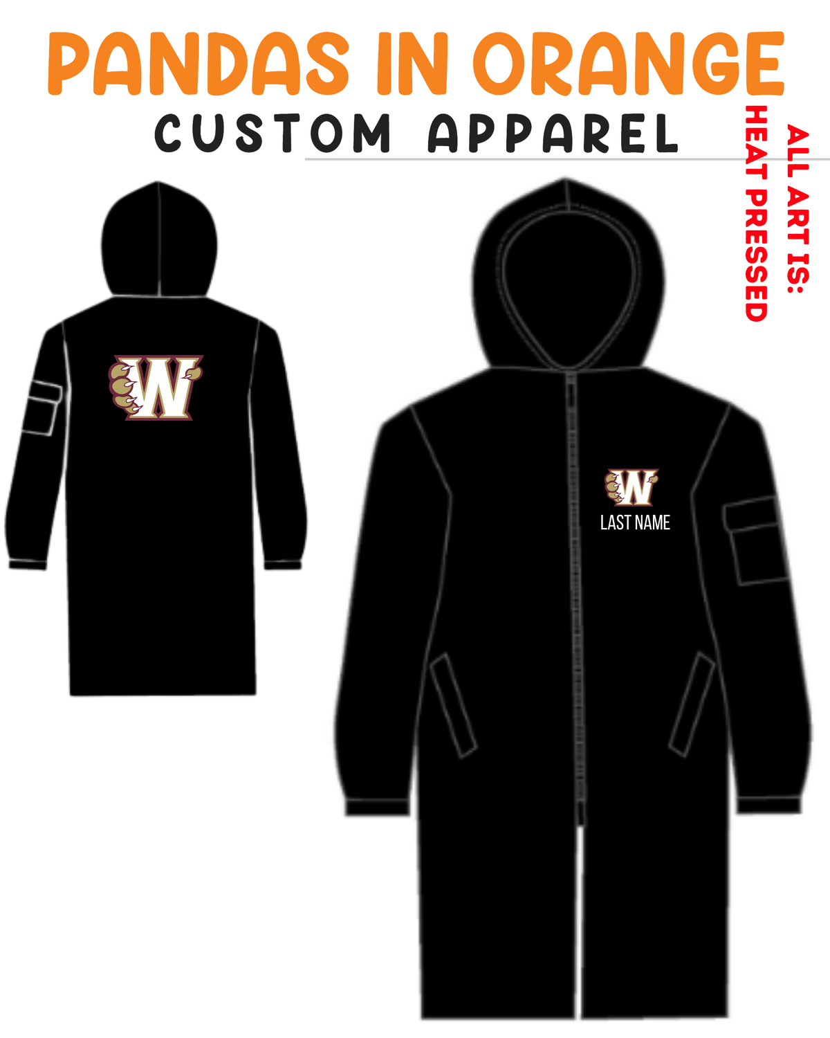 Whitney High School Parka