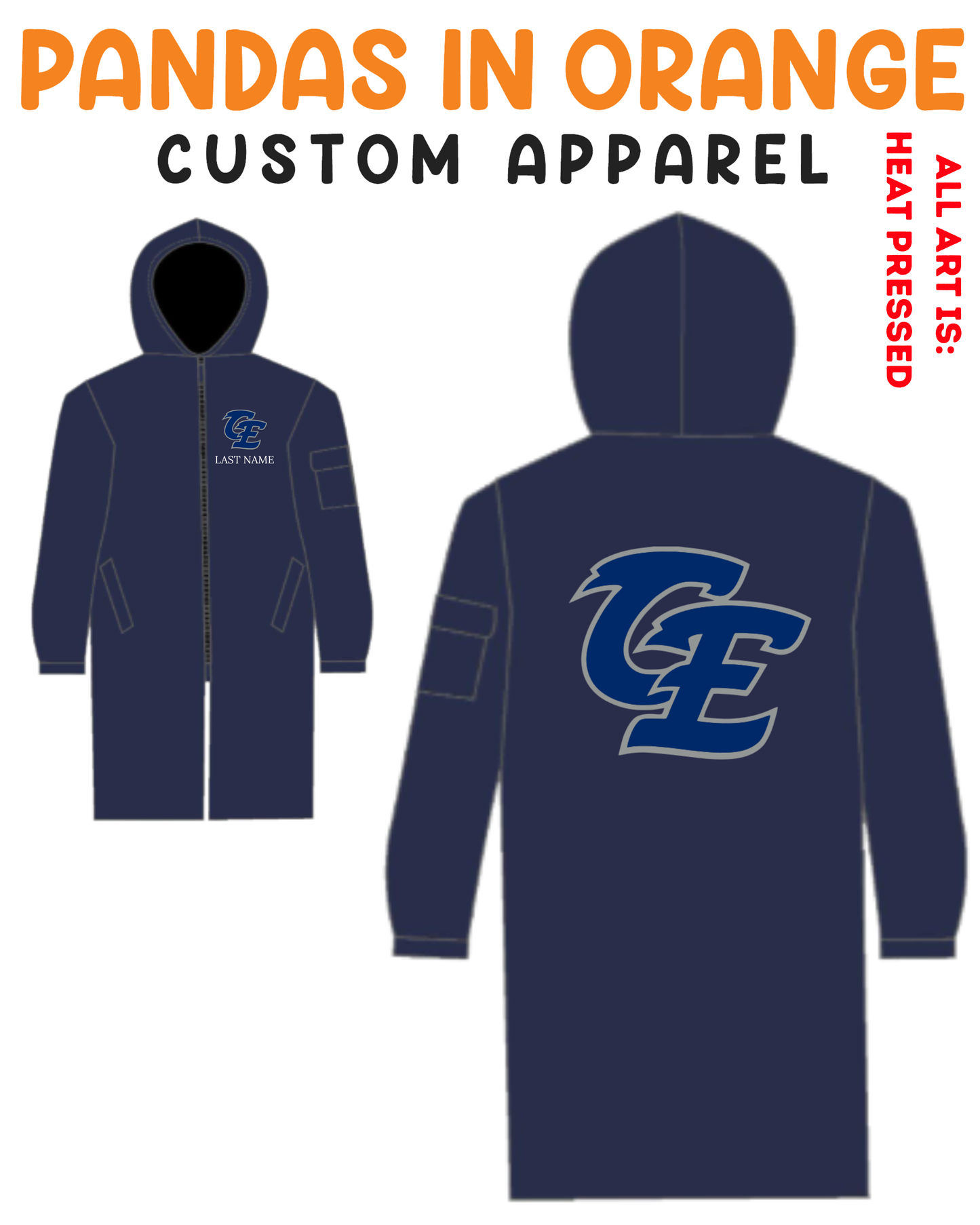 Clovis East HS Parka