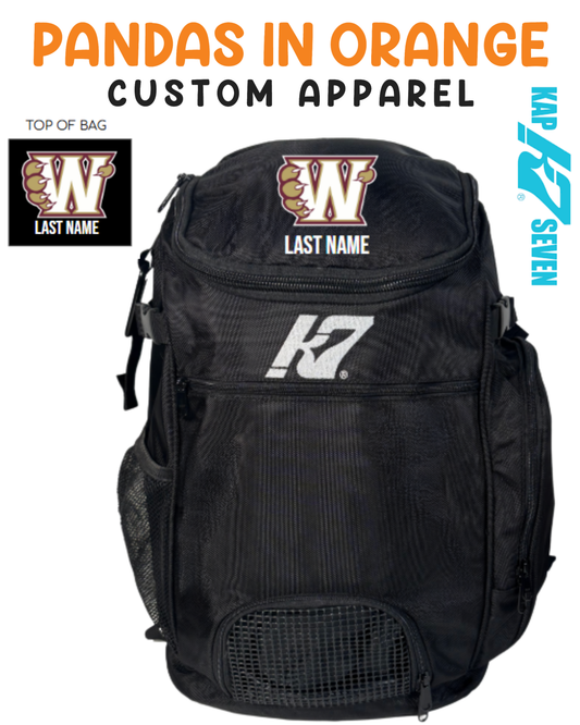 Whitney High School K7 Backpack Black