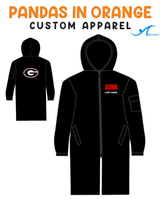 Gunn High School  Parka Black