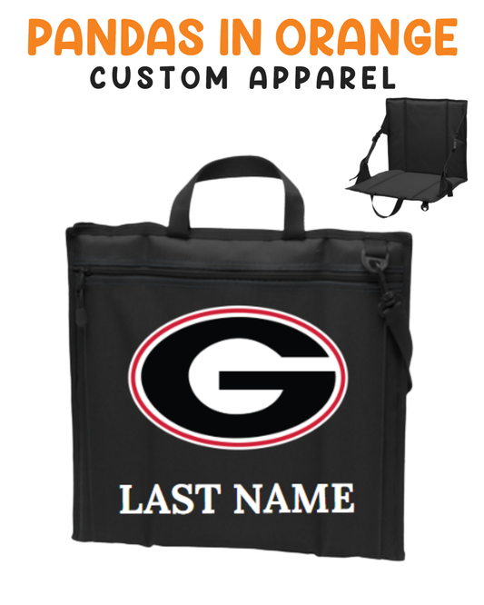 Gunn High School  Stadium Chair Black