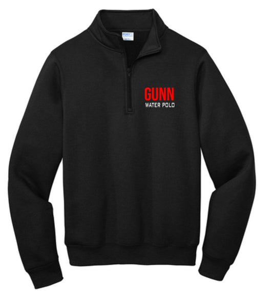 Gunn High School Unisex 1/4 Zip Black