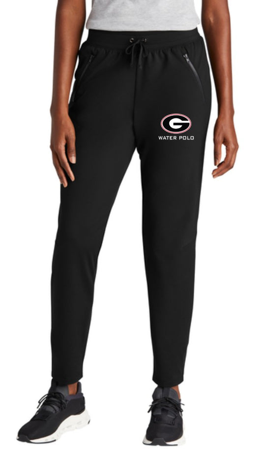 Gunn High School Female Active Joggers Black