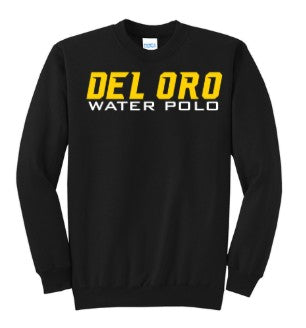 Del Oro High School Crewneck Black