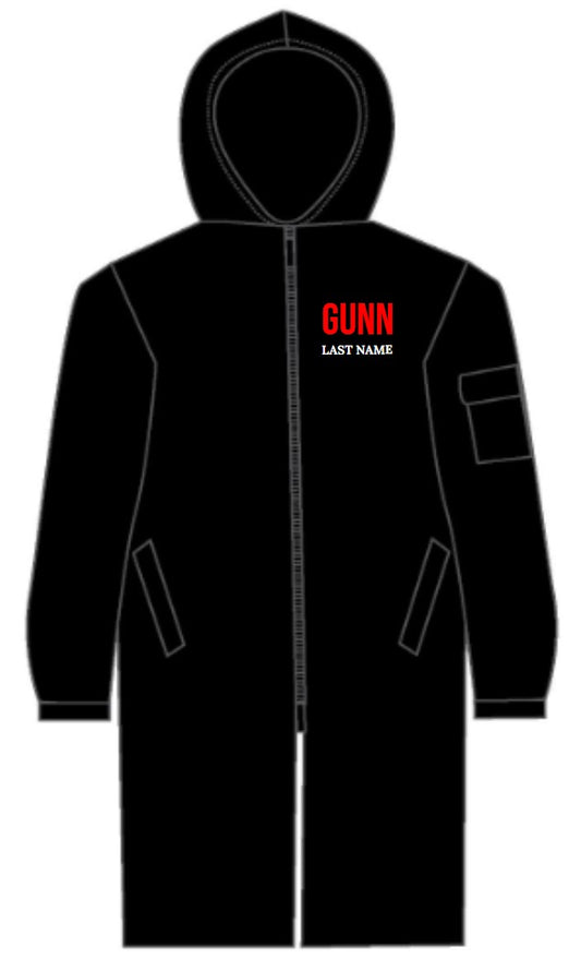 Gunn High School  Parka Black