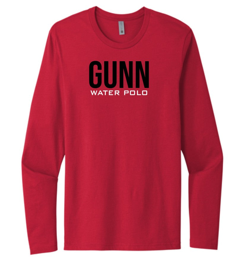 Gunn High School  Long Sleeve Red