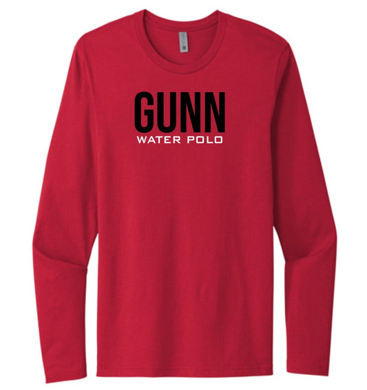 Gunn High School  Long Sleeve Red