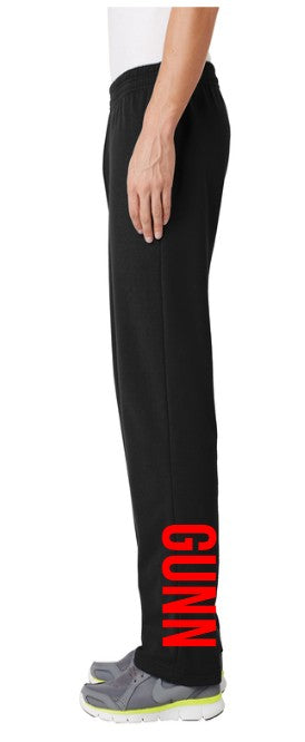 Gunn High School Fleece Pants Black