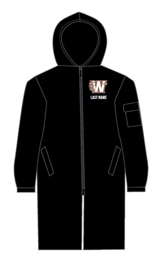Whitney High School Parka Black