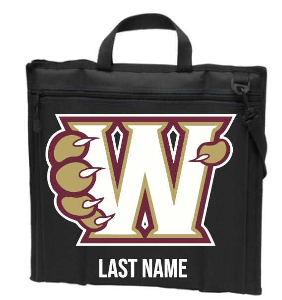 Whitney High School Stadium Chair Black